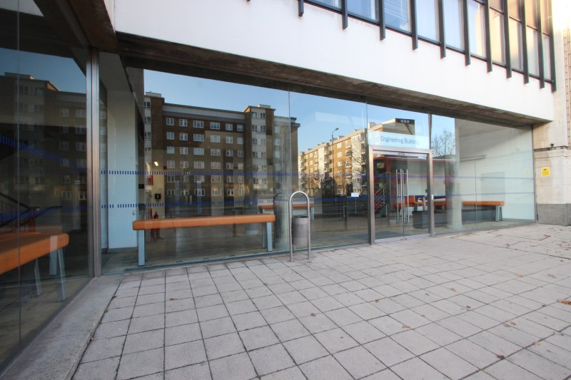 Queen Mary University Frameless Glass Entry Gallery Gallery