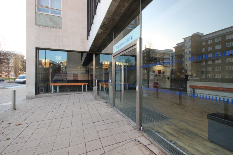 Queen Mary University Frameless Glass Entry Gallery Gallery